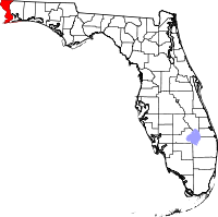 Escambia County Map