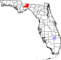 Leon County Map