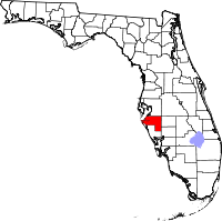 Manatee County Map